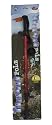 Aluminium extendable trekking pole with anti shock system