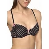 Betsey Johnson Intimates Stretch Mesh Connect the Dots balcony bra at Betsey Johnson