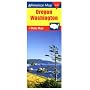 Oregon Washington State Map (American Map)