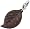 FOSSIL Damen Charm Anhänger Edelstahl Holz Blatt JF82529040