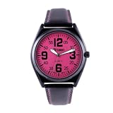 Breo B-TI-PL73 Unisex Palmas Black and Pink Watch