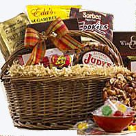 Scrumptiously Sugar Free Candy and Snacks Gift Basket - SMALL by Art of Appreciation Gift Baskets