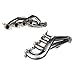 Kooks Custom Headers 31524200 Cat Back Exhaust System Complete 3 in. OEM Style Incl. 3 in. X-Pipe/Kooks Oval Race Mufflers/4 in. Polished Slash Cut Tips Cat Back Exhaust System