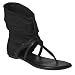 Women's Xhilaration® Tarrah Hooded Sandals - Black