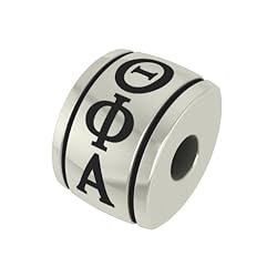 Theta Phi Alpha Barrel Sorority Bead Fits Most Pandora Style Bracelets Including Pandora Chamilia Biagi Zable Troll and More. High Quality Bead in Stock for Immediate Shipping