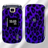 LG Accolade VX5600 Cell Phone Purple/Black Leopard Design Protective Case F ....