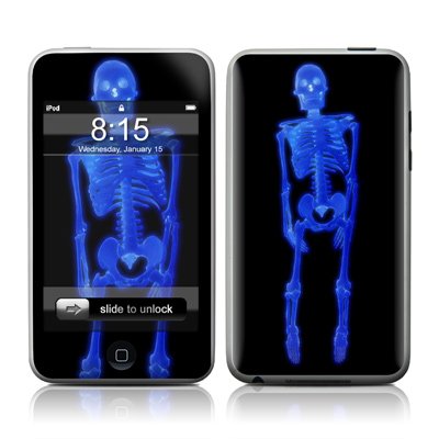 Skeleton X-Ray Design Apple iPod Touch 2G (2nd Gen) / 3G (3rd Gen) Protector Skin Decal Sticker