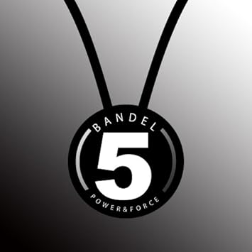 【クリックでお店のこの商品のページへ】BANDEL(バンデル) ネックレス ナンバー シリーズ No.5 ブラック 55cm