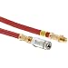Alemite B6652-A Grease Gun Hose, 12" Length, 12,000 psi Burst Pressure, 4,800 Working Pressure, For Use with Hand Operated Grease Guns, 1/8" NPTF