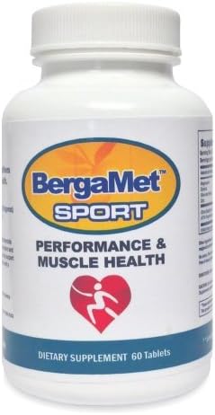 BergaMet SPORT - PERFORMANCE & MUSCLE HEALTH - THE WORLD'S MOST EFFECTIVE NATURAL BERGAMOT SPORT SUPPLEMENT 600mg (40%) 60 Tablets