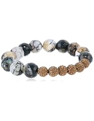 Very Me Crystal Agate Bracelet, 7"