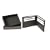 Two Fold Leather Wallets with Luxurious Closures!
