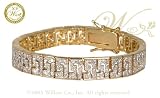 WILLOW XPRESS: *GREEK KEY CZ PAVE BRACELET*