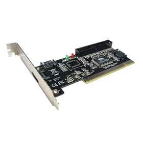 Max Value 3 Port Serial ATA / IDE PCI Card with RAID Support