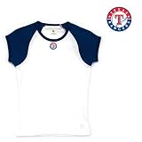 Texas Rangers MLB Girls Mini-Star Top (Dark Royal)