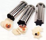 Norpro Tin Canap� 3-pc. Mold Set