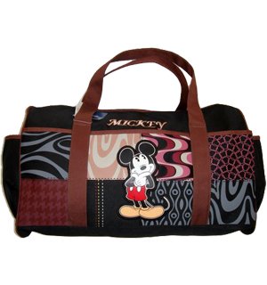 Disney Mickey Mouse Duffle Bag -Large size Mickey Sports Travel Bag