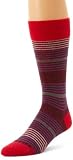 HUGO BOSS Mens Multicolored Mid Calf Microstripe Dress Sock