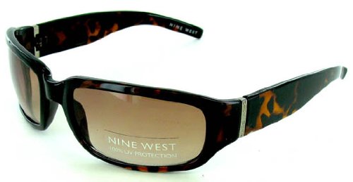 NWT Women’s Nine West Tortoise Frame Logo UV Sunglasses