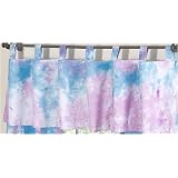 Blue and Purple Tie Dye Window Valance by JoJo... by JoJo Designs