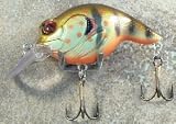 JLVLures Shallow Crankbait Sunfish: Diver Lures JLV Freshwater Smallmouth Steelhead Pike Salmon Trout Perch Whiper Mid Depth Walleye Casting Bass Hook Treble Bronze Boat Dock Brook Bay Little Stump River Trolling Weed Surface Topwater Shad