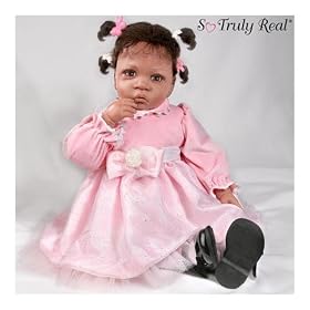 Waltraud Hanl Pretty In Pink Jasmine African American Lifelike Doll: Realistic Girl Doll... by The Ashton-Drake Galleries
