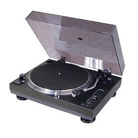 Soundlab Black Professional Direct Drive Turntable