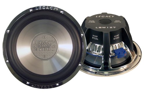 Legacy LSW127 12-Inch 2000 Watt Legacy Steel Series Woofer