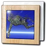 Swimming Robot - 6 Inch Tile Napkin Holder