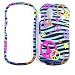 CELL PHONE CASE COVER FOR SAMSUNG INTENSITY II 2 U460 TRANS PEACE SIGNS ON BLUE ZEBRA CELL PHONE CASE COVER FOR SAMSUNG INTENSITY II 2 U460 TRANS PEACE SIGNS ON BLUE ZEBRA