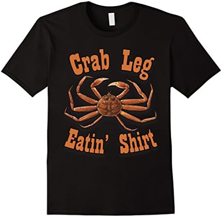 Crab Leg Eatin' Shirt T-Shirt Snow King Eat Joes Bay - Male XL - Black