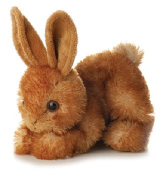 Aurora BITTY Rabbit Bunny MINI FLOPSIE 8 Plush Beanbag