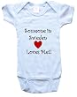 SOMEONE IN SWEDEN LOVES ME - SWEDISH BABY - Country Series - White, Blue or Pink Onesie / Baby T-shirt