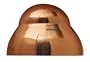Hinkley Lighting 1528CO Copper Deck Sconce, 12 Watt T5 Wedge Base Light Bulb, Copper