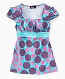 BCX Girls Gathered Bodice Top