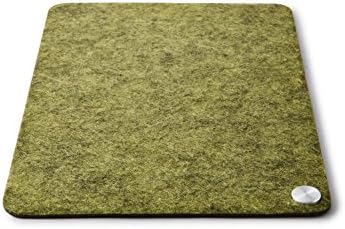 NuAns MAGMAT - Desk Organizer Mat with Magnetic Cable Holder - Khaki- Magnet Works with Apple Genuine Lightning Cable, may not work with 3rd party cable - Japanese designed brand - Ideal for gift