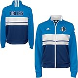 adidas Dallas Mavericks Youth Girls (sizes 7-16) On-Court Warmup Jacket
