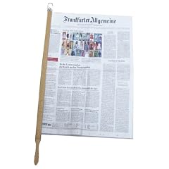 Zeitungshalter Zeitungsstock "Pronto" buche hell max. 60cm Einspannl�nge
