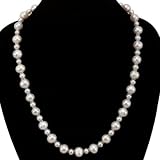 Handmade White Freshwater Pearl Necklace