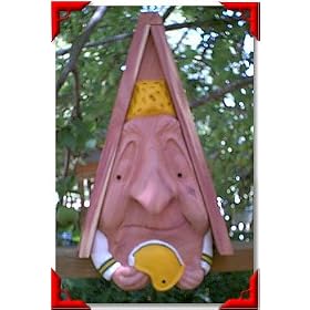 Gnome Birdhouse - Football Player by Woodside Gardens