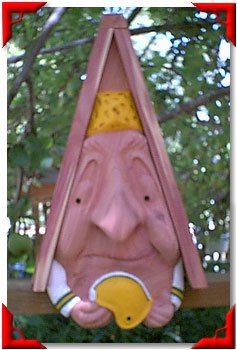 Gnome Birdhouse - Football Player