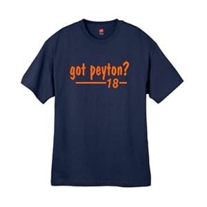 Mens Got Peyton ? Navy Blue T Shirt Size Small