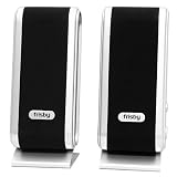 Frisby 400 Watt USB Computer Speakers with Ear Headphone Jack Features