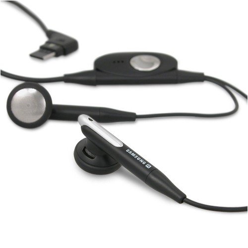 Samsung OEM Stereo Earbud Handsfree Headset for Samsung Black Carbon/ SGH-D900, Blackjack/ SGH-I607, SGH-A707, SGH-T809, SGH-D807, SGH-T629, SCH-U740 - Samsung Part # AEP420SBEB/STD (NOT compatible with Blackjack II i617)