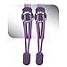 LOCK LACES (Elastic No Tie Shoelaces) (Purple, 48-Inch)