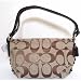 Coach Signature East West Duffle Hobo Handbag 15068