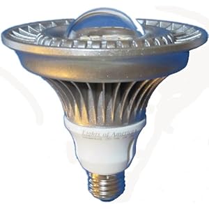 Lights of America 2203LEDNP38-LF3-8 18-Watts 860-Lumen Power LED Warm White Light Bulb for Recessed and Flood Lights