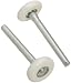 National Hardware V7605 Heavy Duty Garage Door Roller with Nylon Wheel, 1-3/4-Inch Roller 4-1/2-Inch Stem 7/16-Inch Shaft, Zinc, 2-Pack