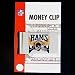 St. Louis Rams Large Money Clip/Card Holder - NFL Football Fan Shop Sports Team Merchandise