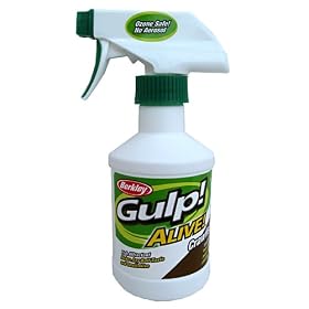 Click here to buy Gulp Attractant 8oz Spray Bottle Night Crawler Scent - Pure Fishing GSP8-NCR, Fishing Lures and....